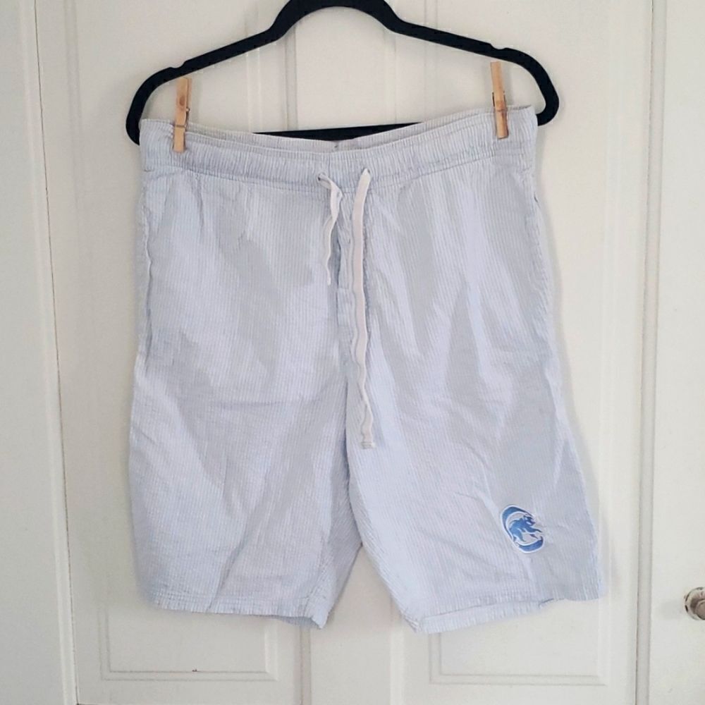 Cubs Vintage Seersucker Pull-on Shorts